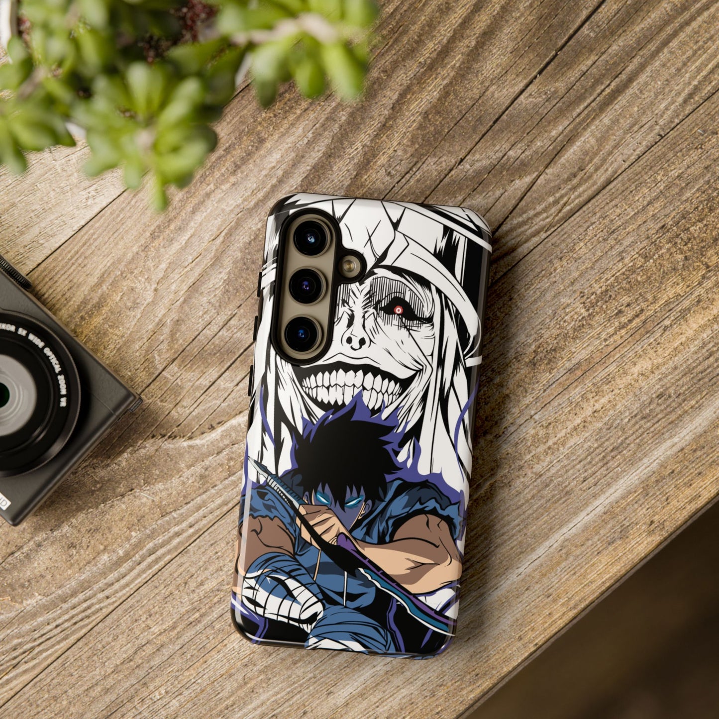Sung Jinwoo Vs Statue Of God II Double Layered Phone Case