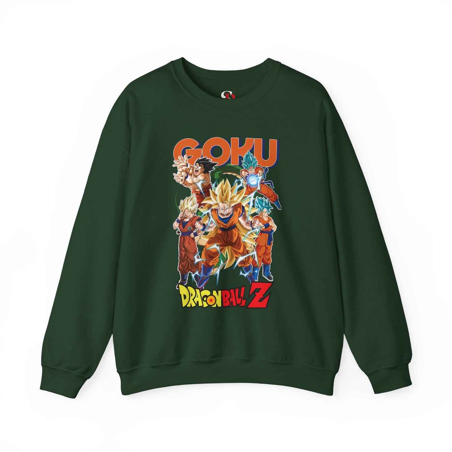 Goku “Legacy of Power” Unisex Heavy Crewneck | Dragon Ball Z Streetwear Sweatshirt