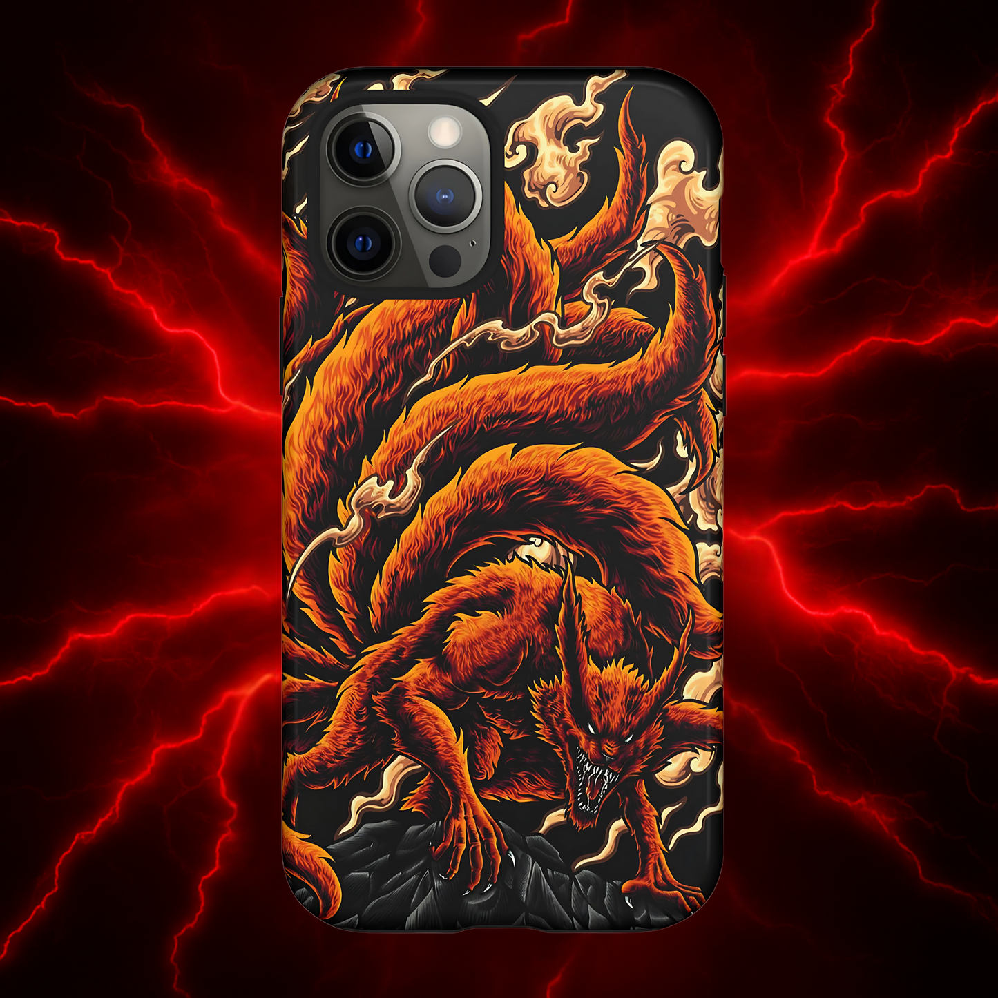 Nine Tailed Beast Kurama Double Layered Phone Case