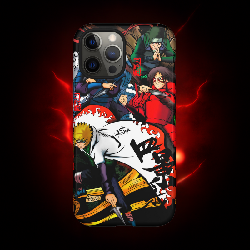 4 Great Hokage Double Layered Phone Case