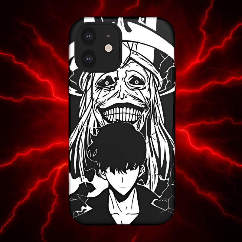 Sung Jinwoo vs Statue of God III Double Layered Phone Case