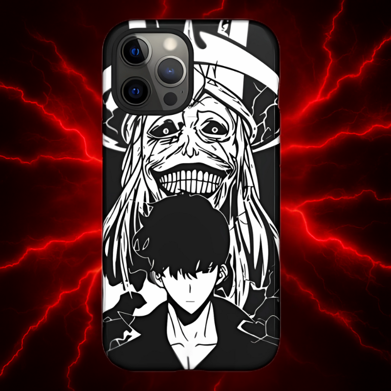 Sung Jinwoo vs Statue of God III Double Layered Phone Case