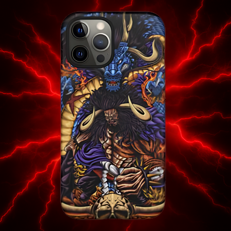 Cursed Dragon Oni Kaido Double Layered Phone Case
