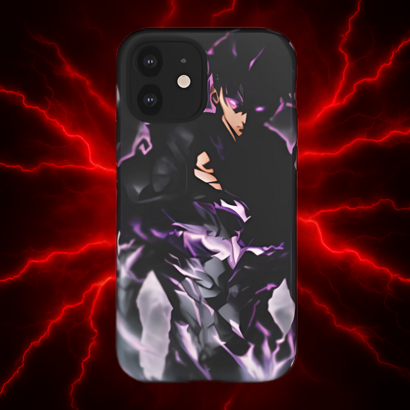 Sung Jin-Woo Shadow Monarch Awakening Double Layered Phone Case