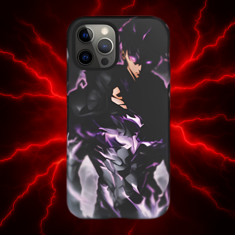 Sung Jin-Woo Shadow Monarch Awakening Double Layered Phone Case