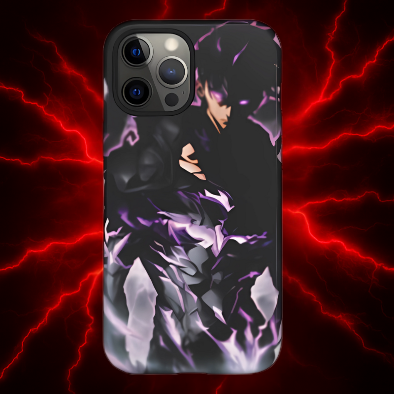 Sung Jin-Woo Shadow Monarch Awakening Double Layered Phone Case