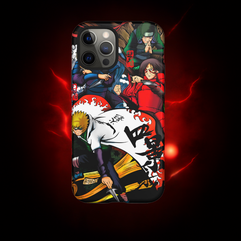 4 Great Hokage Double Layered Phone Case