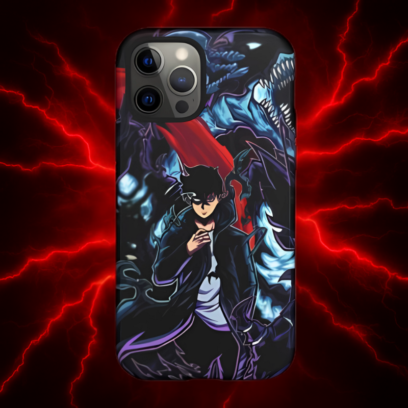 Solo Leveling Dragon’s Wrath Double Layered Phone Case