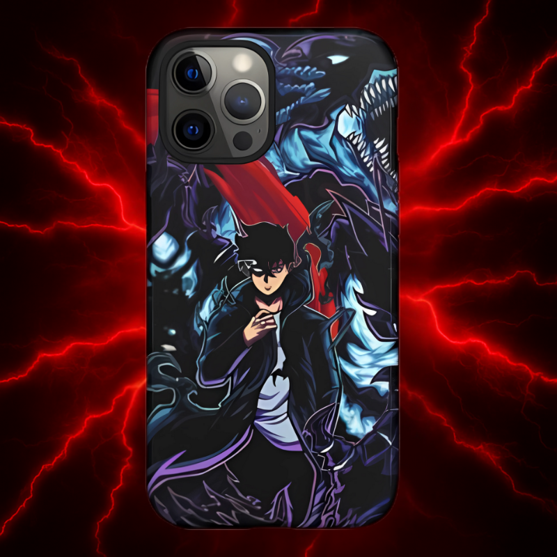 Solo Leveling Dragon’s Wrath Double Layered Phone Case
