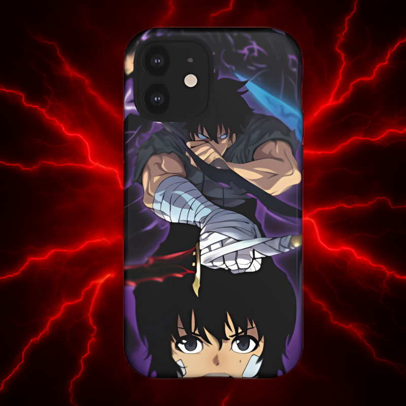 Sung Jin-Woo Shadow Awakening Double Layered Phone Case