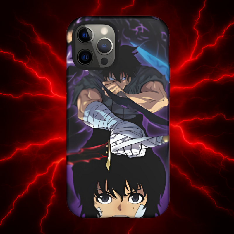 Sung Jin-Woo Shadow Awakening Double Layered Phone Case