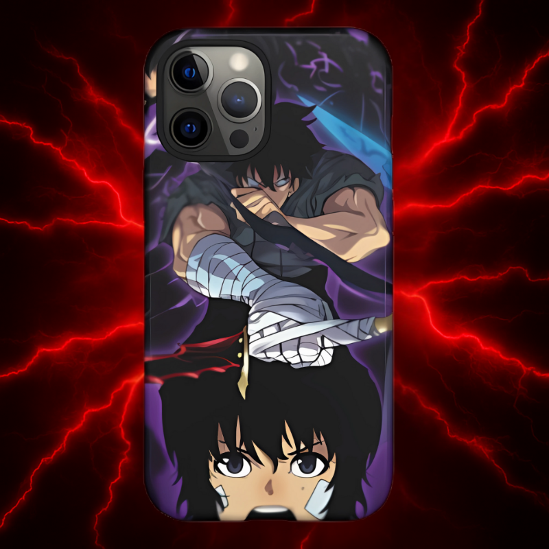 Sung Jin-Woo Shadow Awakening Double Layered Phone Case