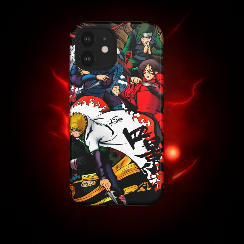4 Great Hokage Double Layered Phone Case