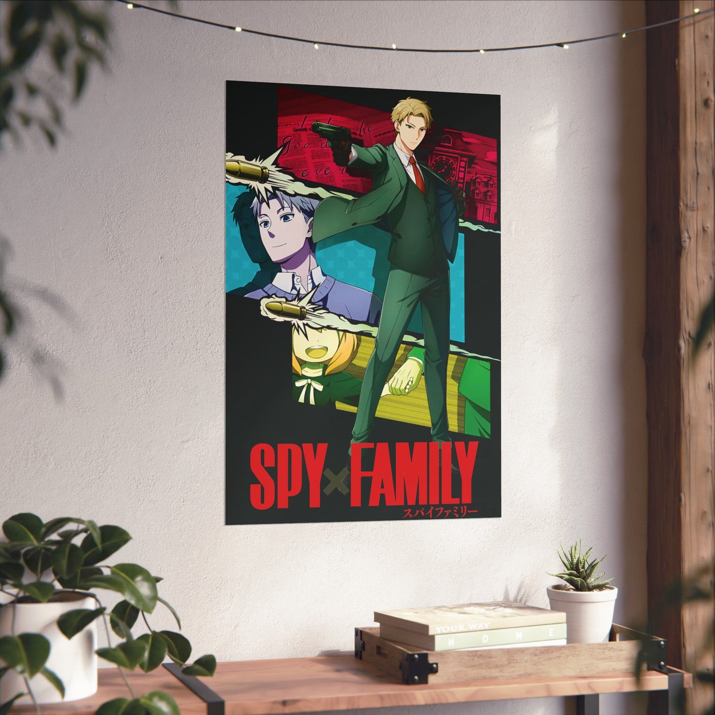Loid Forger Matte Vertical Poster | Spy x Family Anime Wall Art