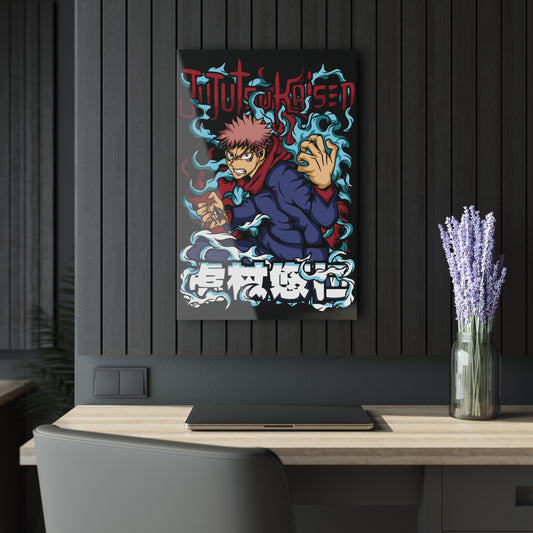 Yuji Itadori Cursed Energy Acrylic Print