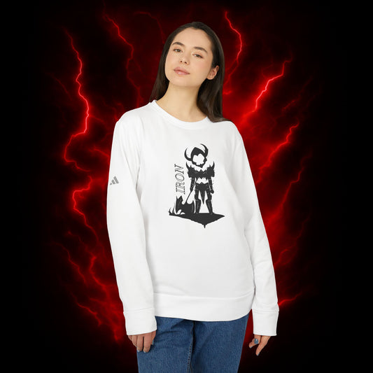 Elite Knight Iron Adidas Unisex Fleece Crewneck Sweatshirt