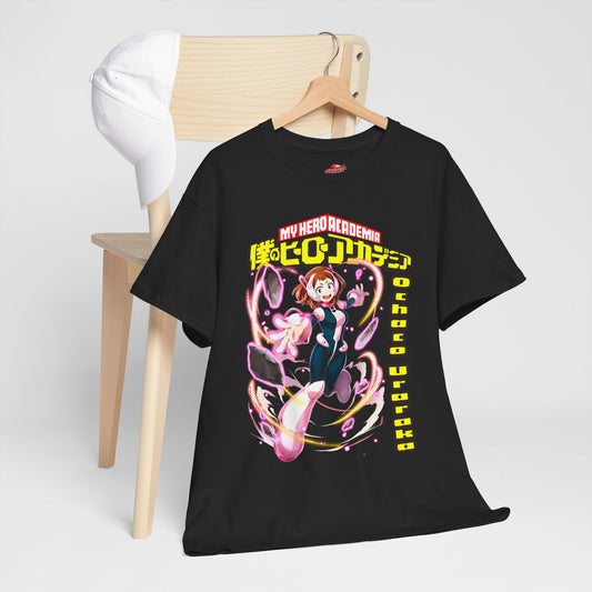 Ochako Uraraka T-Shirt II | Anime-Inspired Graphic Shirt | Cute Hero Streetwear Tee | Otaku Manga Graphic Unisex T-Shirt