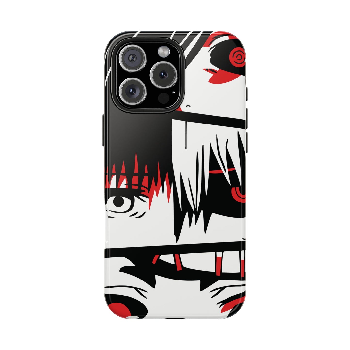 Crimson Gaze Double Layered Phone Case | Anime Protective Case | Kaneki Dark Otaku Phone Cover