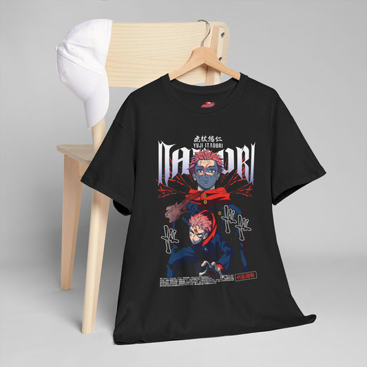Yuji Itadori Domain Expansion T-Shirt | Anime-Inspired Streetwear Graphic Shirt | Yuji vs Mahito Graphic Tee