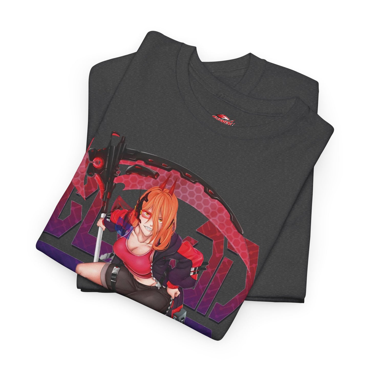 Blood Fiend Power III Unisex Heavy Cotton T-Shirt | Anime-Inspired Streetwear Tee