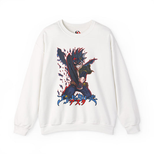 Black Clover Unisex Heavy Blend Crewneck Sweatshirt | Anime Streetwear