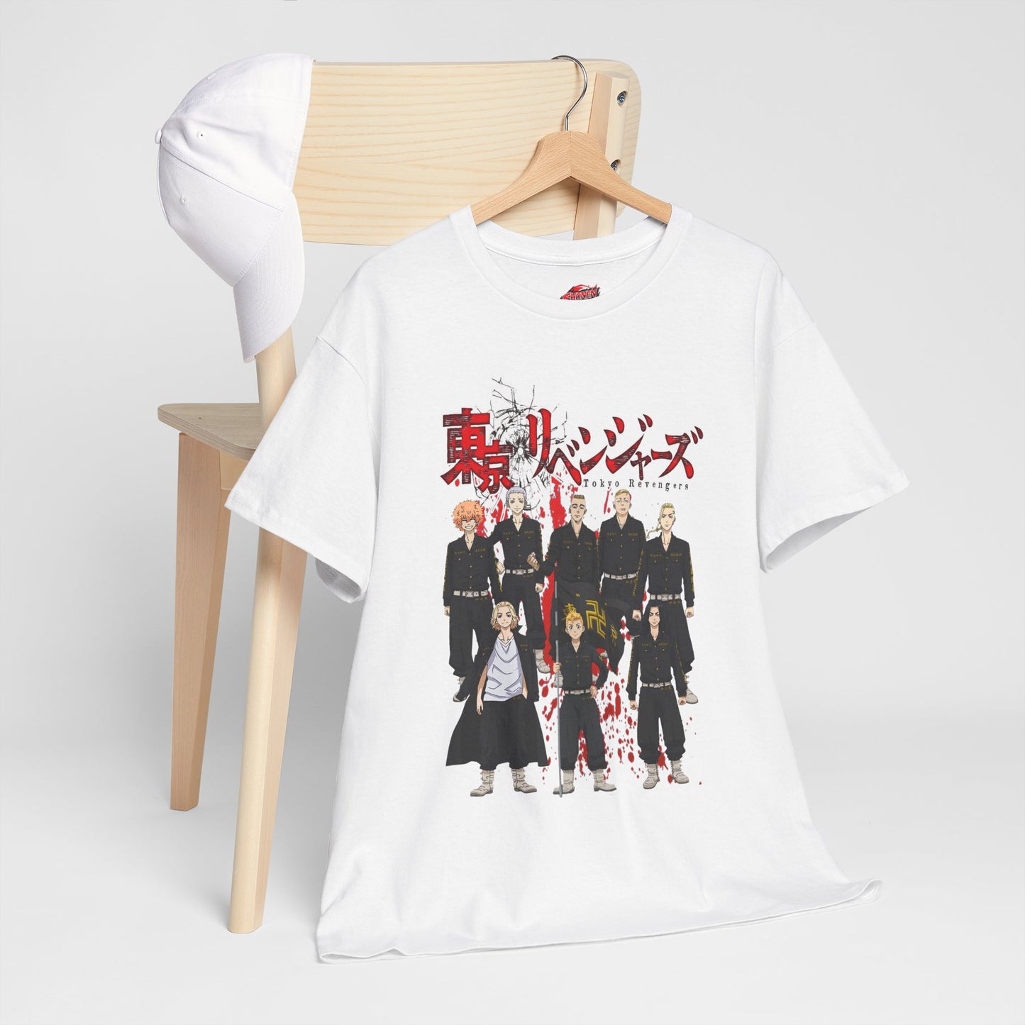 Toman Gang Elites Unisex Heavy Cotton T-Shirt | Anime-Inspired Streetwear Graphic Tee