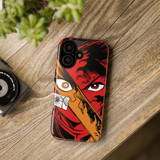 Tanjiro Kamado Slayer Mark Phone Case | Demon Slayer-Inspired Double Layered Protective Case