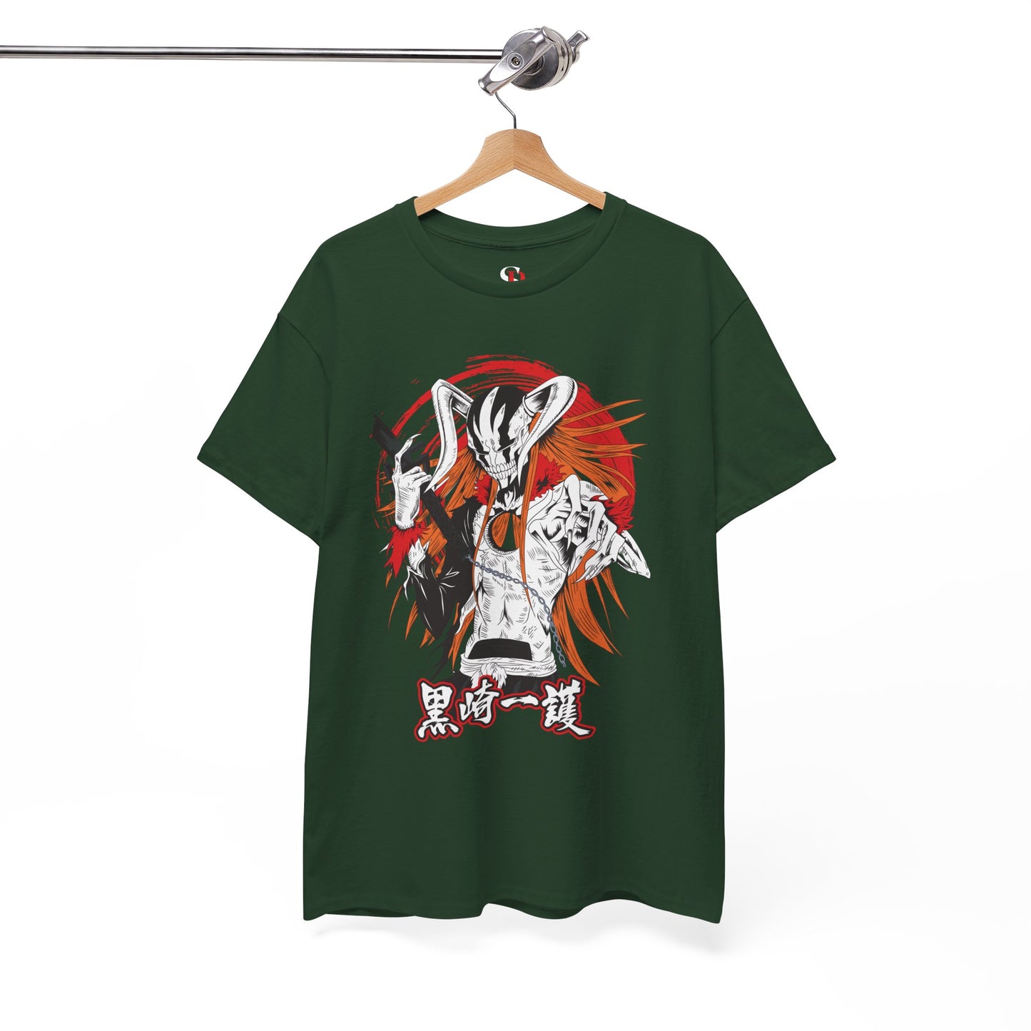 Ichigo Vasto Lorde Unisex Heavy Cotton T-Shirt | Bleach Anime Streetwear Tee
