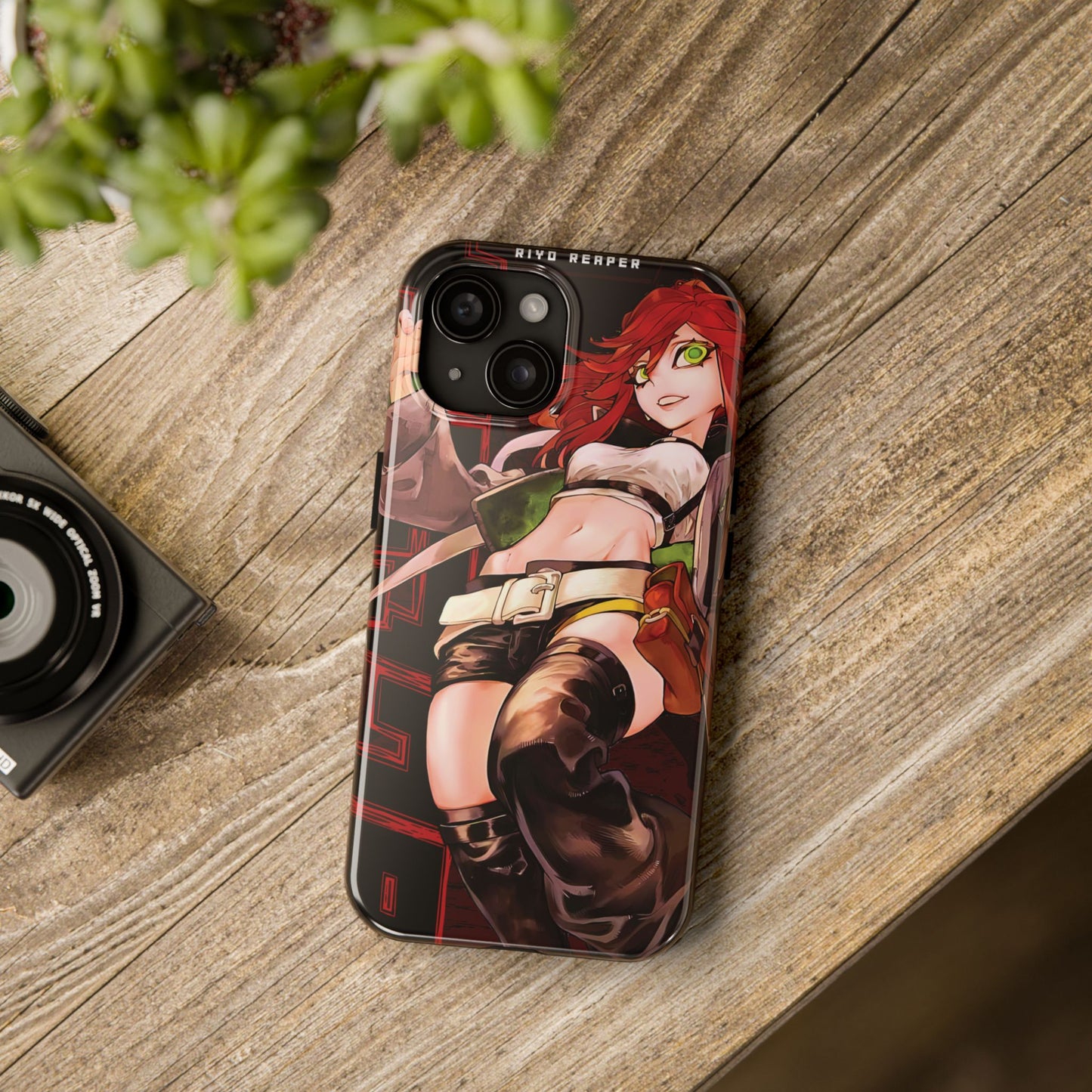 Riyo Reaper Personalizable Double Layered Phone Case | Anime-Inspired Protective Case