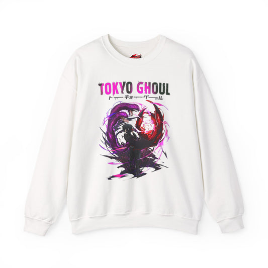 Ken Kaneki Chimera Kagune Unisex Heavy Blend Crewneck | Anime-Inspired Sweatshirt | Dark Otaku Streetwear