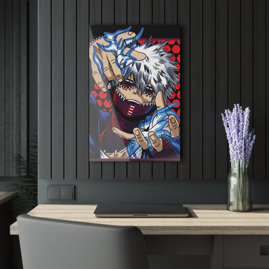 Dabi Blue Flames Acrylic Print