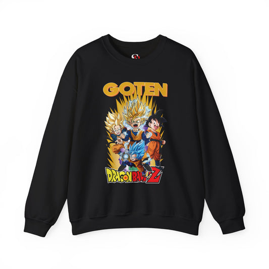 Goten “Next Gen Saiyan” Unisex Heavy Crewneck | Dragon Ball Z Streetwear Sweatshirt