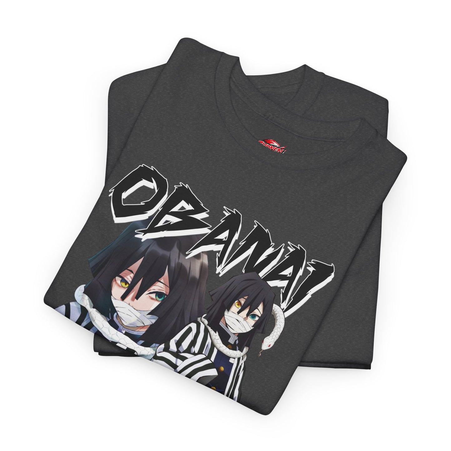Obanai Iguro Serpent Hashira T-Shirt | Anime-Inspired Streetwear | Unisex Manga Tee