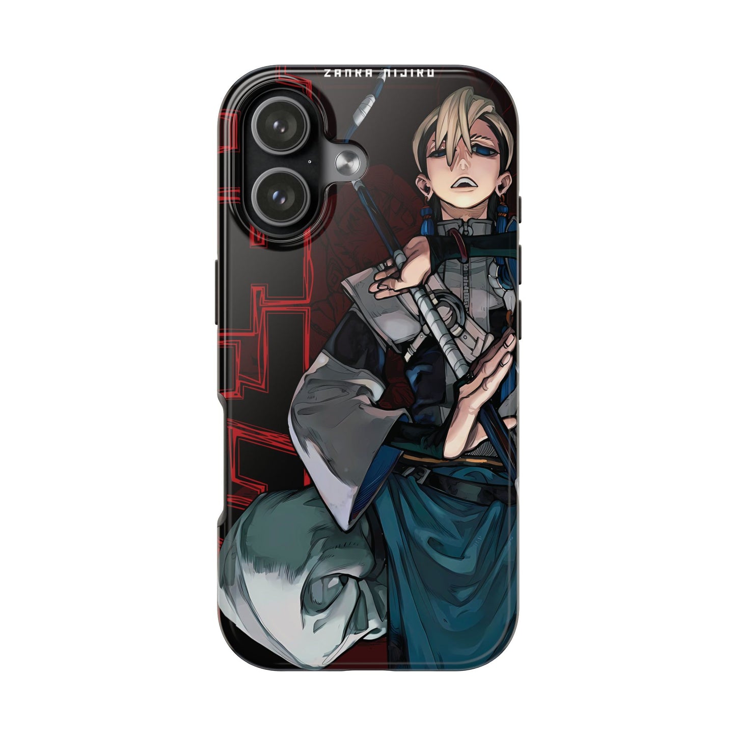 Zanka Nijiku Personalizable Double Layered Phone Case | Anime-Inspired Protective Case for IPhone & Samsung