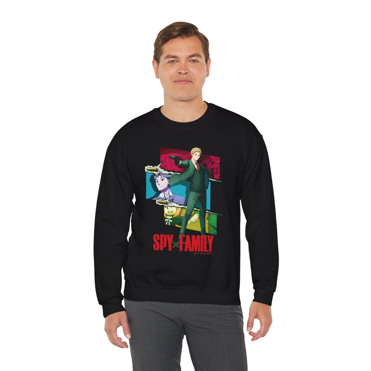 Loid Forger Unisex Heavy Blend Crewneck Sweatshirt