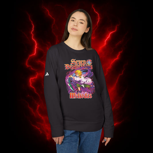 Dragon Sin Of Wrath Meliodas Adidas Unisex Fleece Crewneck Sweatshirt