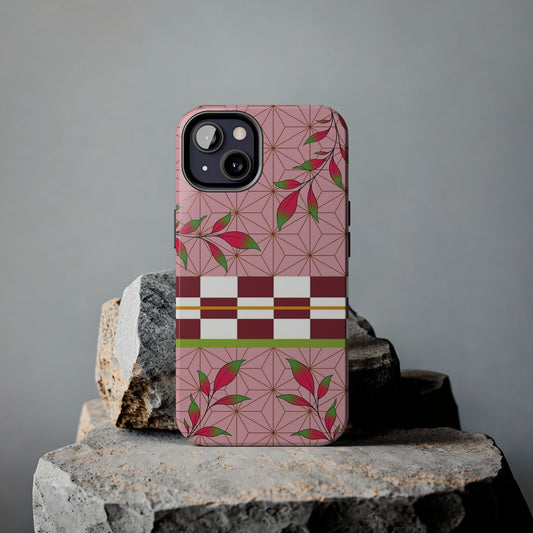 Demon Flower Haori Double Layered Phone Case