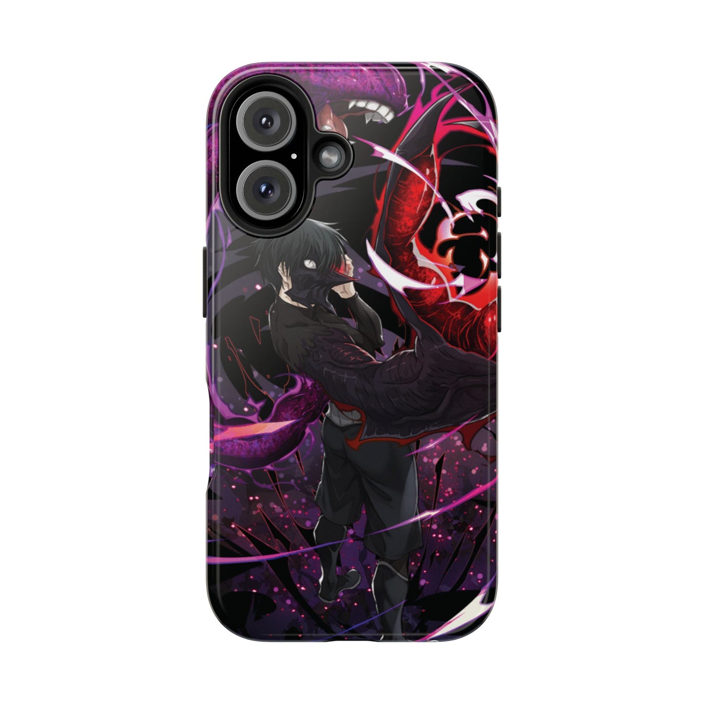Ken Kaneki Chimera Kagune Double Layered Phone Case | Anime-Inspired Protective Case | Dark Otaku Phone Case for iPhone & Samsung
