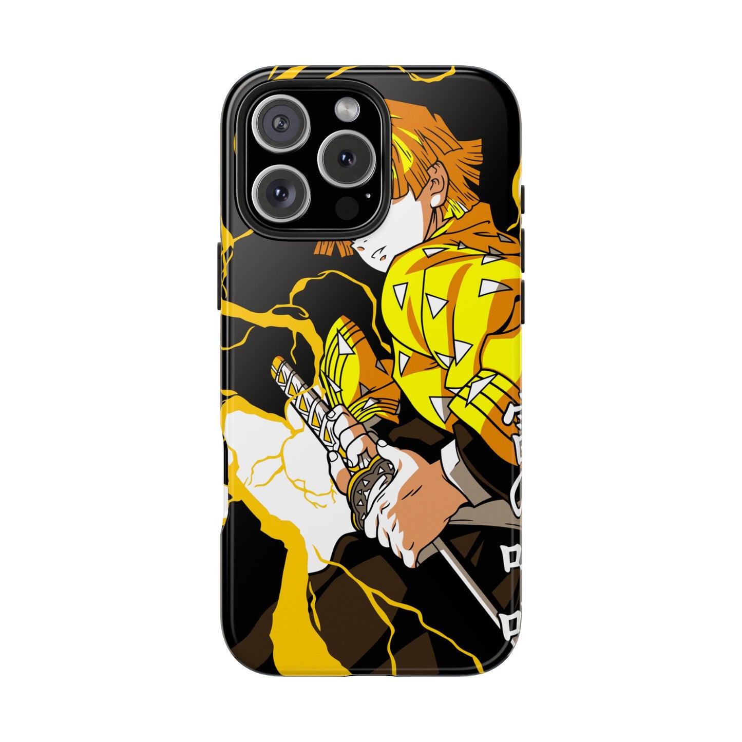 Sleeping Zenitsu Anime Phone Case | Anime-Inspired Protective Cover | Double Layer Otaku Case