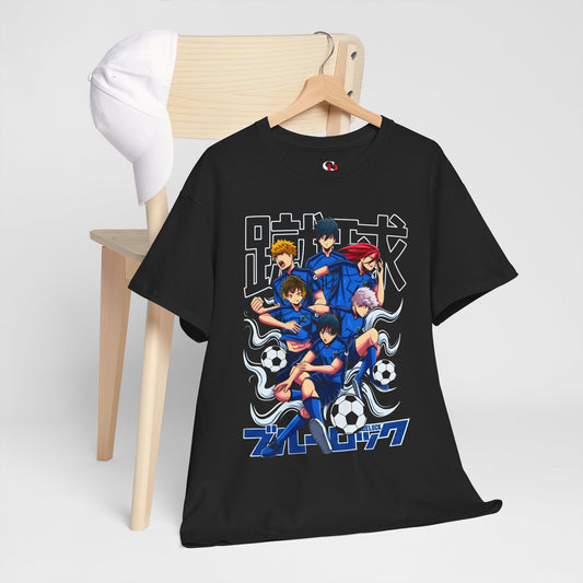 Blue Lock Team Z Unisex Heavy Cotton T-Shirt | Soccer Anime Streetwear Tee