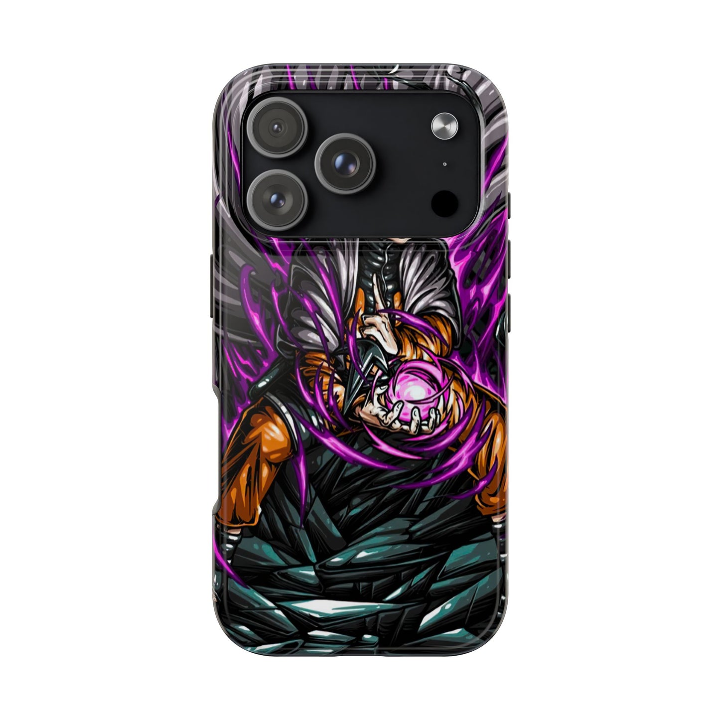 Rasengan Revenant Phone Case | Anime-Inspired Protective Case | Dark Shinobi iPhone & Samsung Cover | Otaku Manga Case