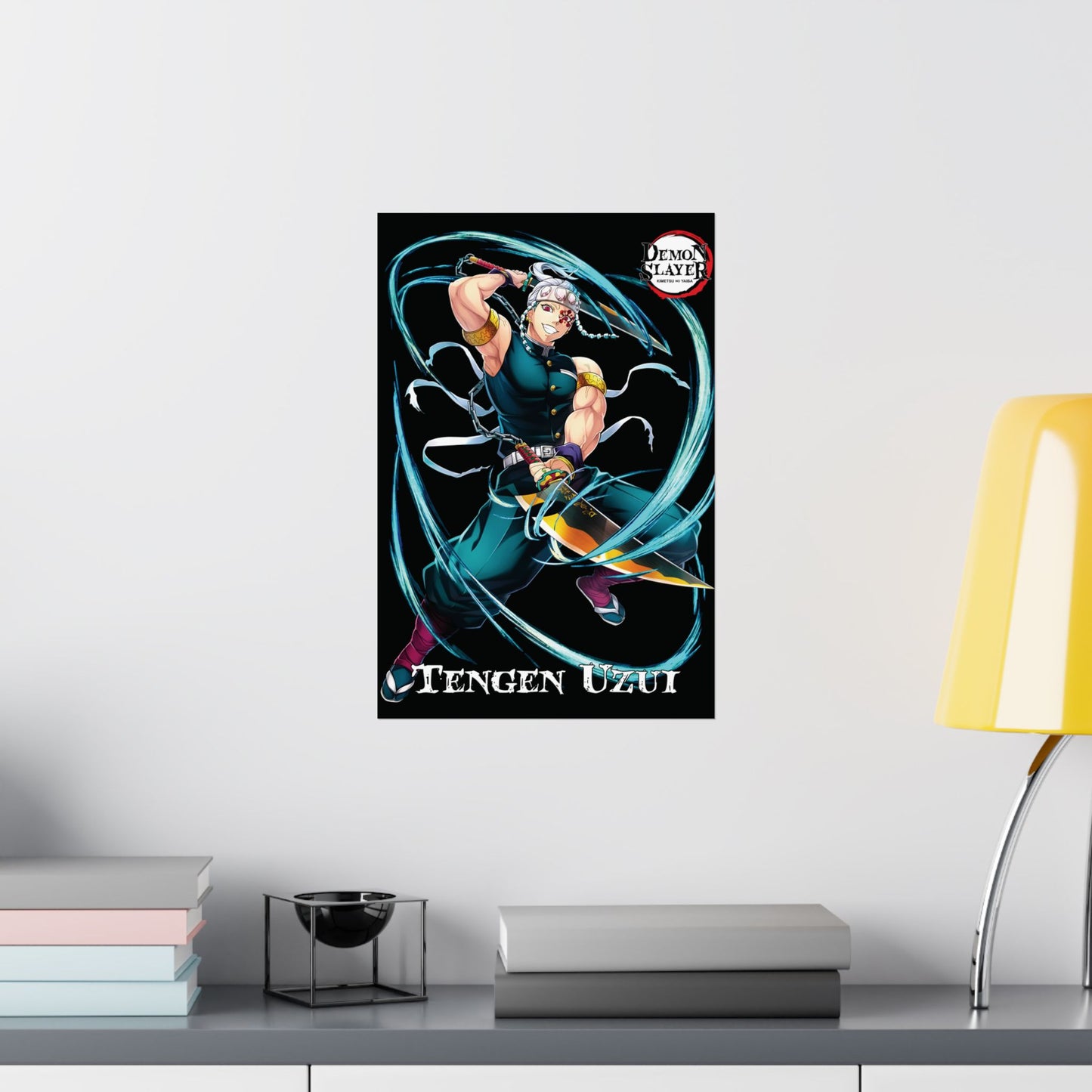Tengen Uzui Anime Poster | Sound Hashira Anime-Inspired Wall Art | Manga Decor