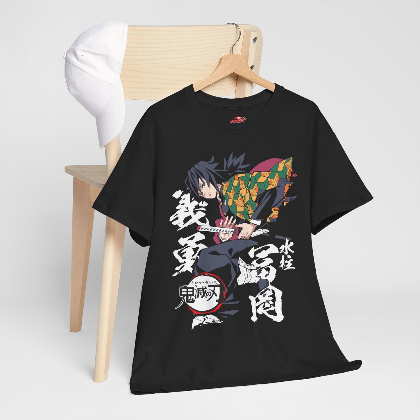 Giyu Tomioka Water Hashira T-Shirt | Anime-Inspired Streetwear Tee