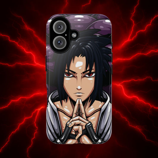 Sasuke Uchiha Mangekyou Sharingan Double Layered Phone Case