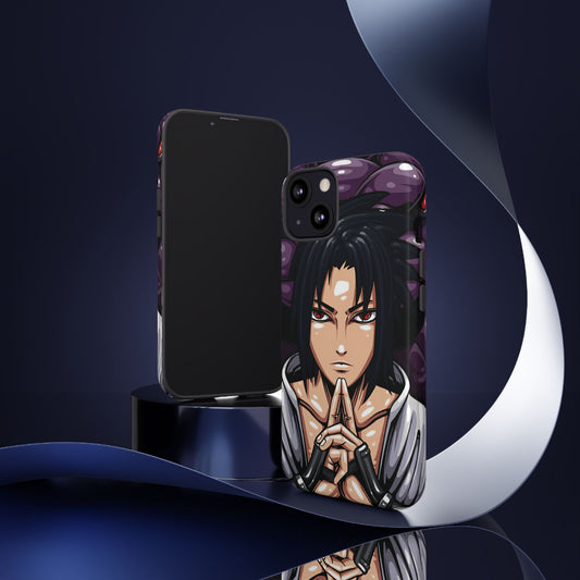 Sasuke Uchiha Mangekyou Sharingan Double Layered Phone Case