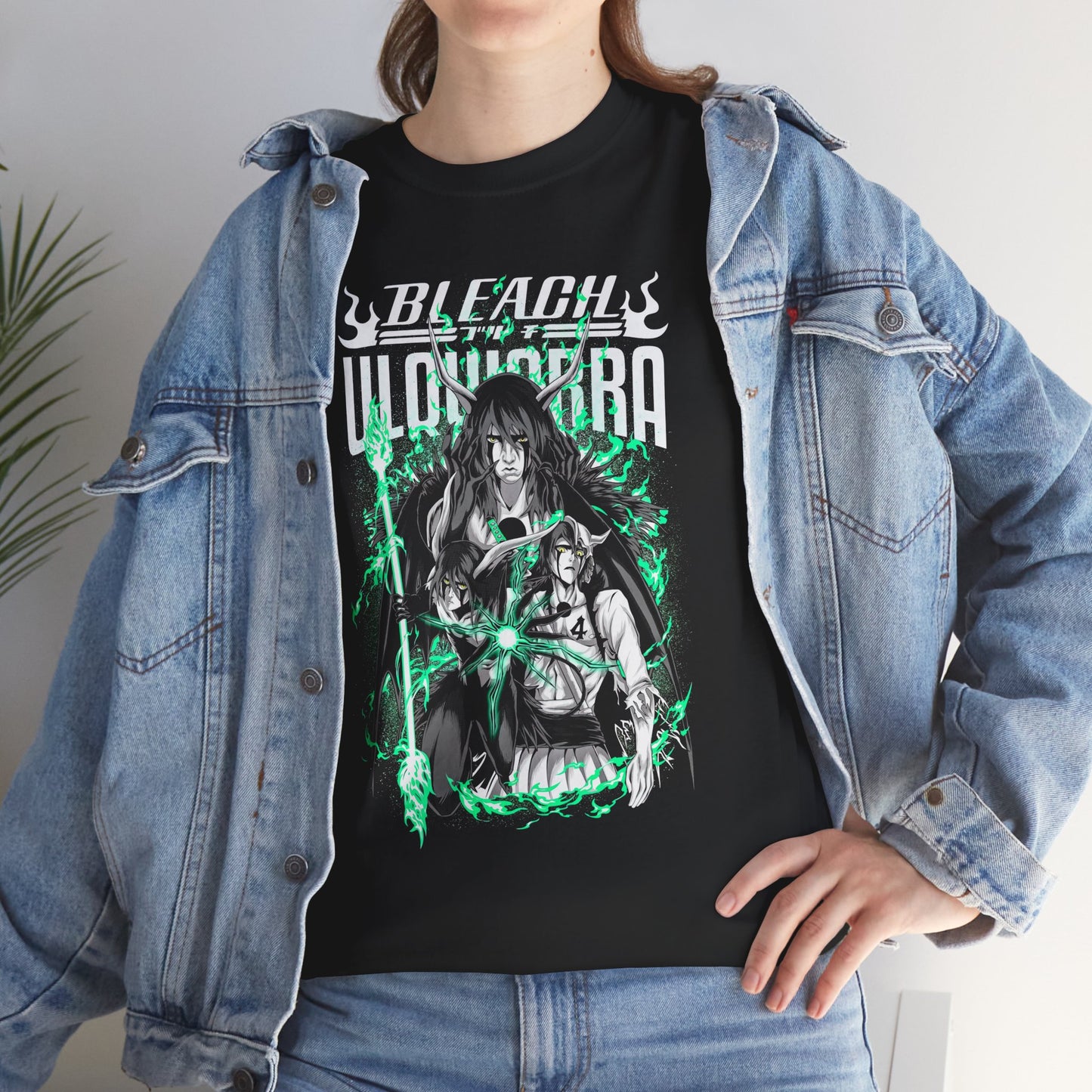 Ulquiorra Cifer Unisex Heavy Cotton T-Shirt | Espada Anime-Inspirded Streetwear