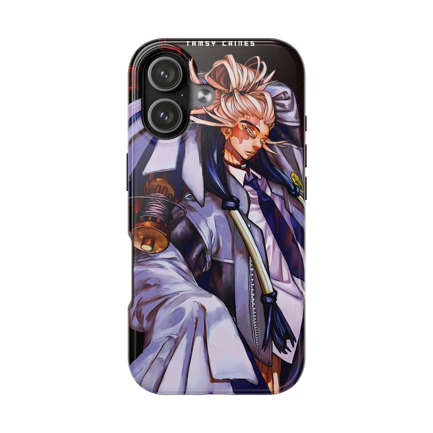 Tamsy Caines Double Layered Phone Case | Anime-Inspired Protective Case