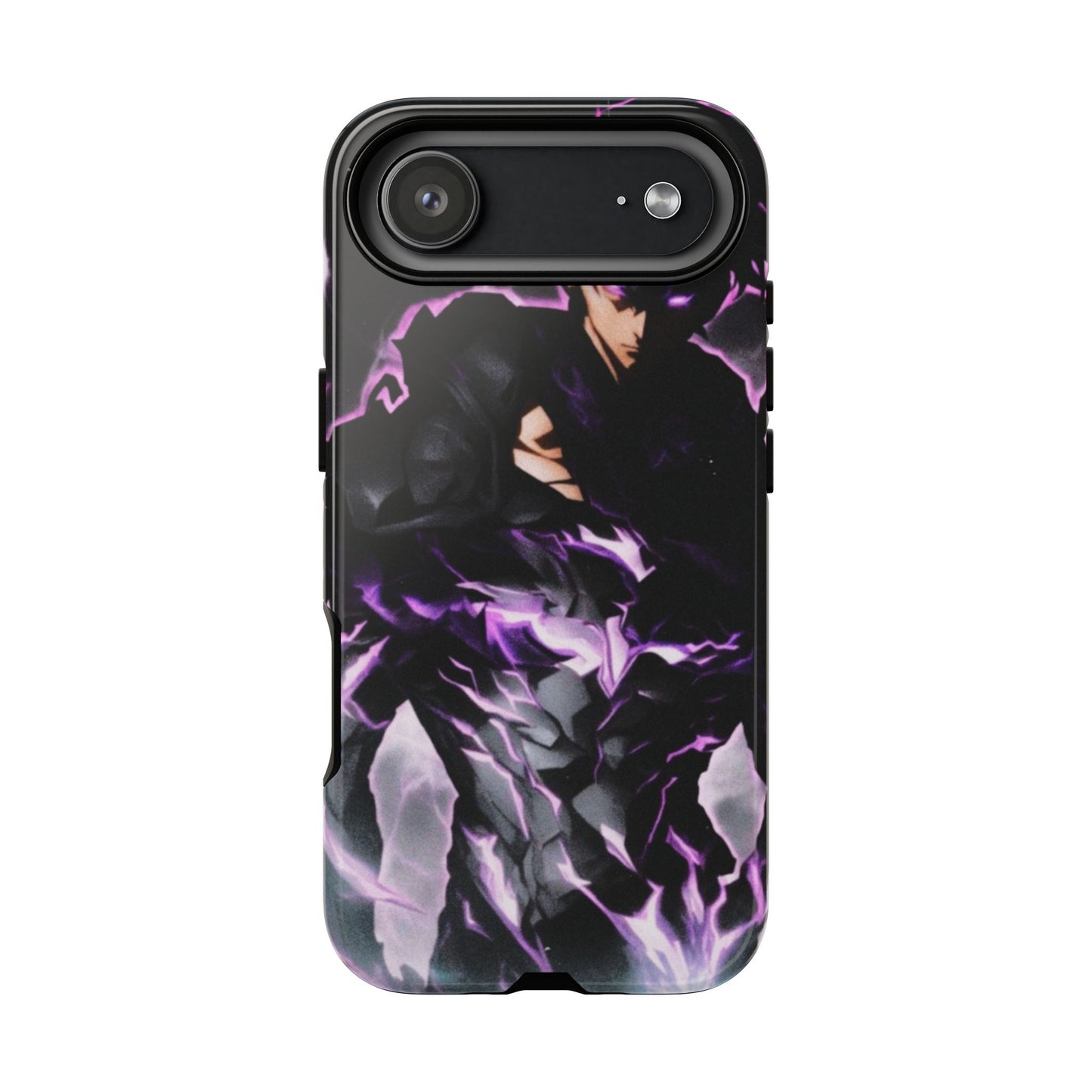 Sung Jin-Woo Shadow Monarch Awakening Double Layered Phone Case | Anime-Insired Protective Case for iPhone & Samsung