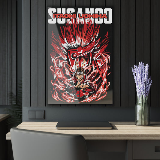 Itachi Uchiha Flame Susanoo Acrylic Print