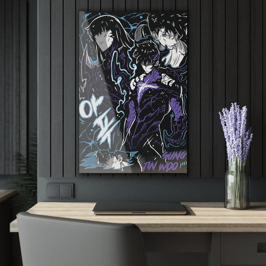 Sung Jinwoo Shadow Monarch Awakening Acrylic Print